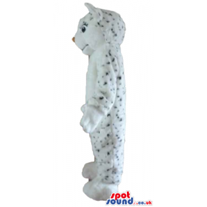 Black and white baby cheetah - Custom Mascots