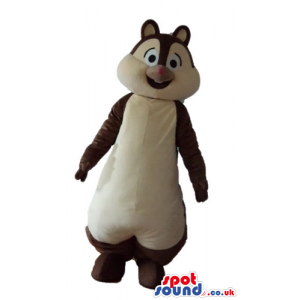 Brown and beige squirrel - your mascot in a box! - Custom