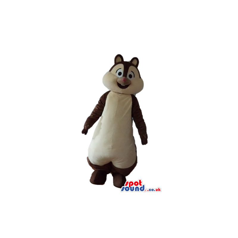 Brown and beige squirrel - your mascot in a box! - Custom