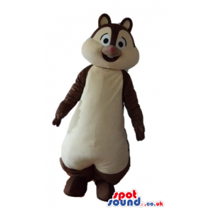 Brown and beige squirrel - your mascot in a box! - Custom