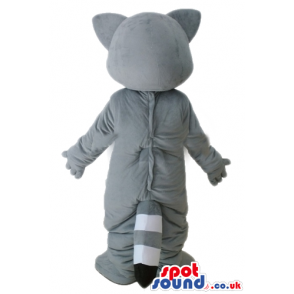 Mascot costume of a grey koala with big eyes - Custom Mascots