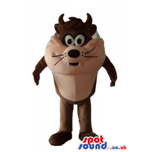 Mascot costume of the tasmanian devil - Custom Mascots