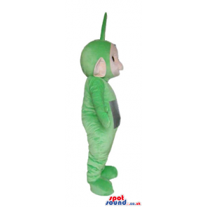 Green teletubby with a silver square on the belly - Custom