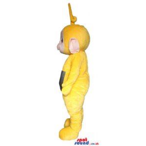 Yellow teletubby with a silver square on the belly - Custom