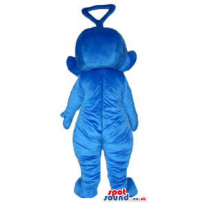 Blue teletubby with a silver square on the belly - Custom