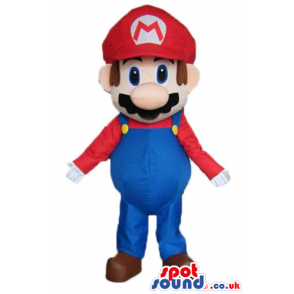 Mascot costume of super mario bros - Custom Mascots