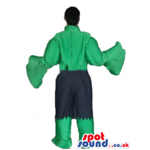 Incredible hulk with huge hands and ragged blue jeans - Custom