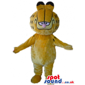 Mascot costume of garfield - Custom Mascots