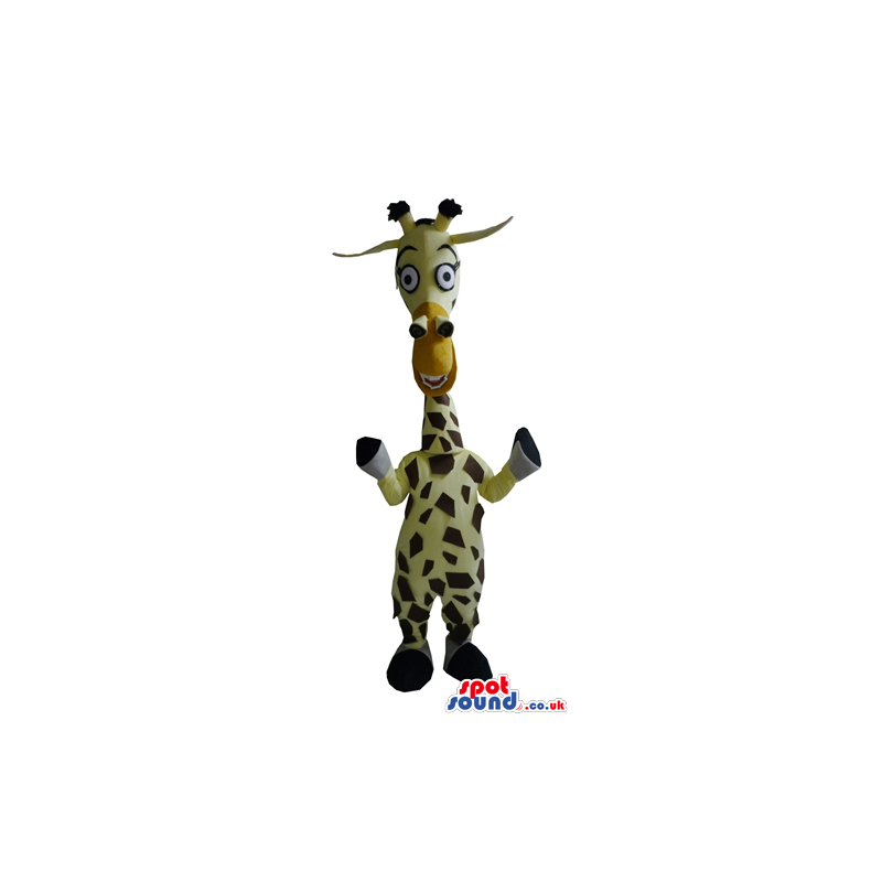 Giraffe with round eyes - your mascot in a box! - Custom Mascots