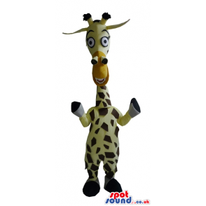 Giraffe with round eyes - your mascot in a box! - Custom Mascots