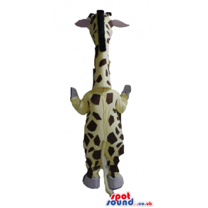 Giraffe with round eyes - your mascot in a box! - Custom Mascots