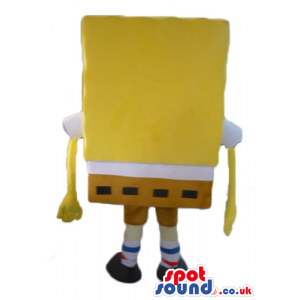 Smiling sponge bob - your mascot in a box! - Custom Mascots