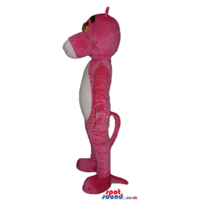 Mascot costume of the pink panther - Custom Mascots
