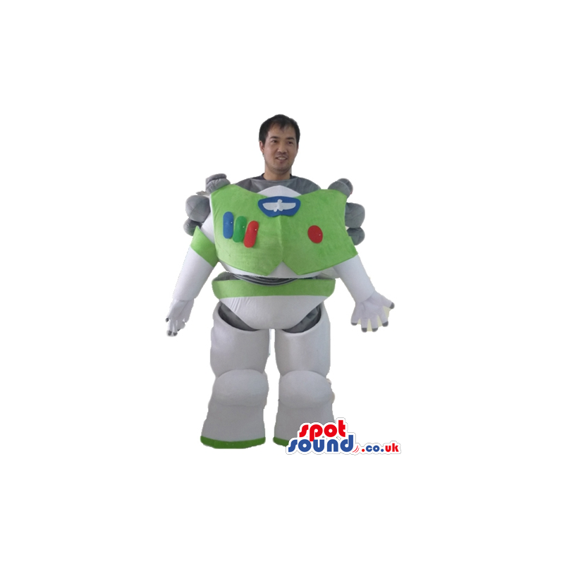 Mascot costume of buzz light year body only - Custom Mascots