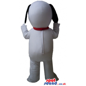 Snoopy dog with a red collar - Custom Mascots