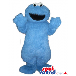 Light blue monster plush - your mascot in a box! - Custom