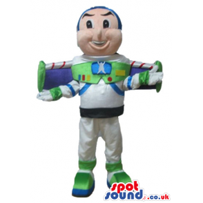 Mascot costume of buzz lightyear - Custom Mascots