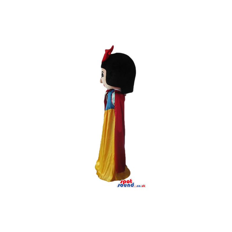 Mascot costume of snow white - Custom Mascots