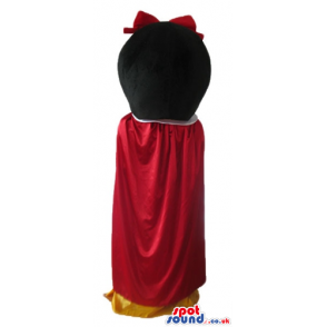 Mascot costume of snow white - Custom Mascots