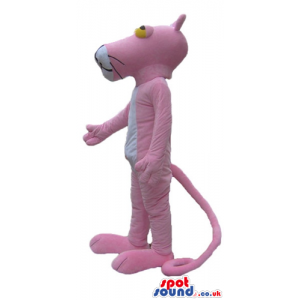 Mascot costume of the pink panther - Custom Mascots