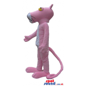 Mascot costume of the pink panther - Custom Mascots