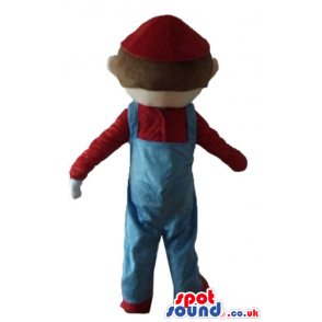 Mascot costume of mario bros - Custom Mascots