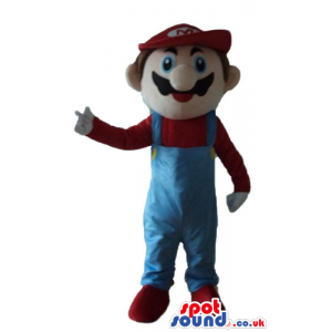 Mascot costume of mario bros - Custom Mascots