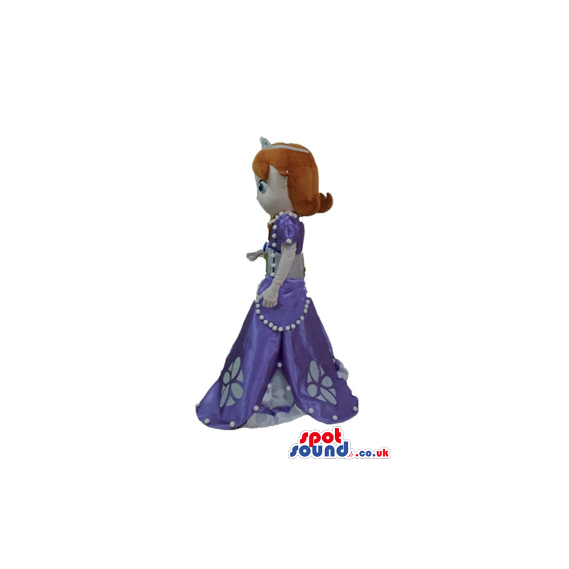 Mascot costume of little princess sofia the first - Custom