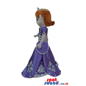 Mascot costume of little princess sofia the first - Custom