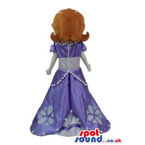 Mascot costume of little princess sofia the first - Custom