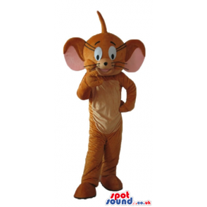 Mascot costume of jerry mouse - Custom Mascots