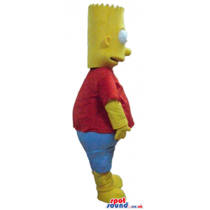 Mascot costume of bart simpson - Custom Mascots