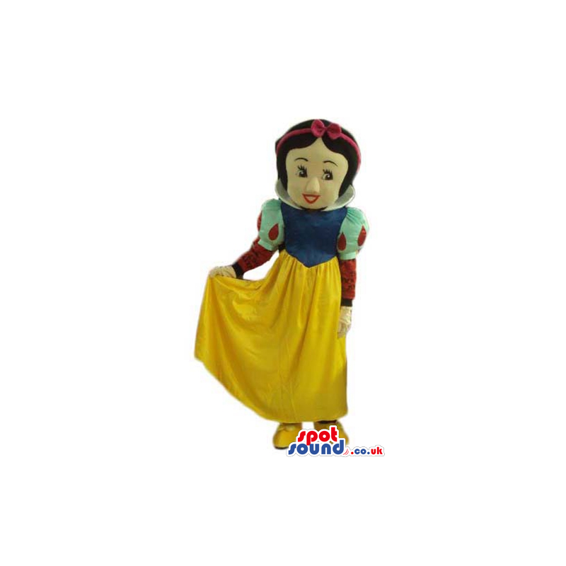 Mascot costume of snow white - Custom Mascots