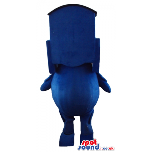 Mascot costume of thomas the train - Custom Mascots