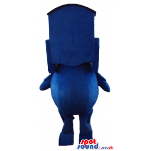 Mascot costume of thomas the train - Custom Mascots