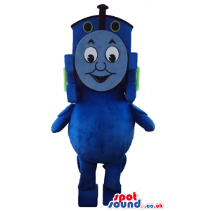 Mascot costume of thomas the train - Custom Mascots