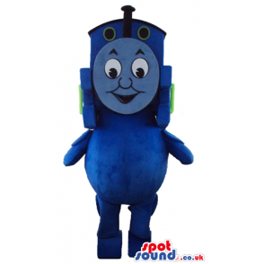 Mascot costume of thomas the train - Custom Mascots