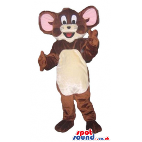 Mascot costume of jerry mouse - Custom Mascots