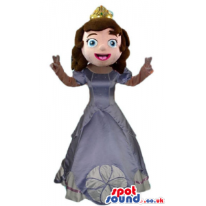 Mascot costume of little princess sofia the first - Custom