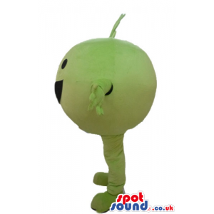 Smiling green grape - your mascot in a box! - Custom Mascots