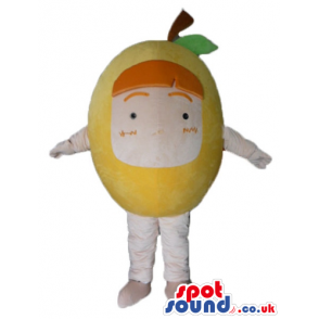 Lemon with white arms and legs and a lovely face - Custom