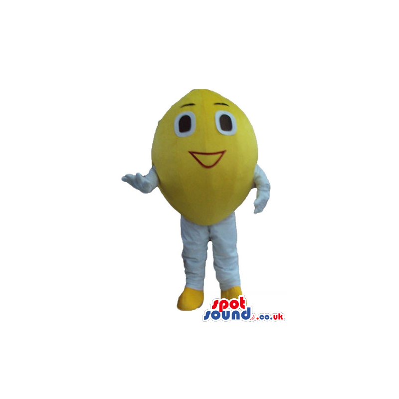 Lemon with white arms and legs and a lovely face - Custom