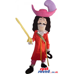 Mascots - SPOTSOUND UK - Captain hook wearing a Sizes L (175-180CM)