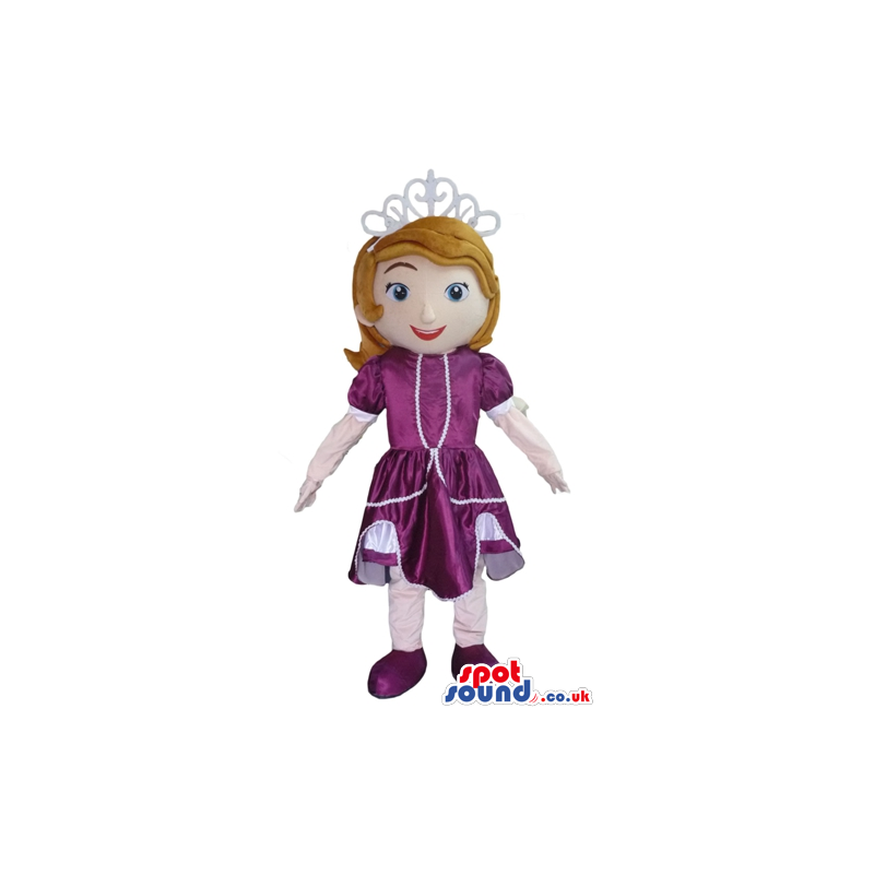 Mascot costume of little princess sofia the first - Custom