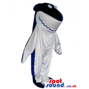 Black and white whale - your mascot in a box! - Custom Mascots