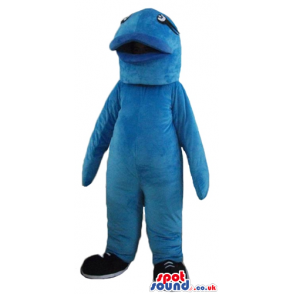 Blue dolphin - your mascot in a box! - Custom Mascots