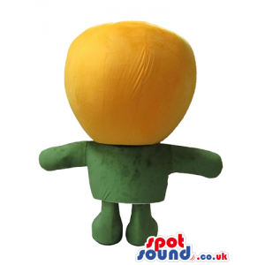 Yellow peppe with a green body, green arms and legs - Custom
