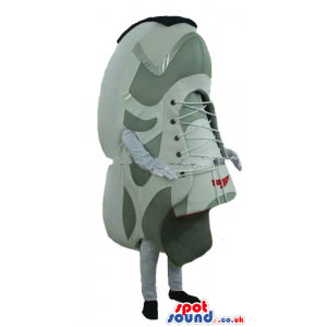 Grey trainers - your mascot in a box! - Custom Mascots