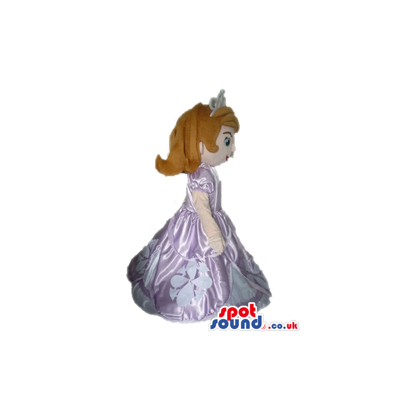 Mascot costume of little princess sofia the first - Custom