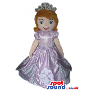 Mascot costume of little princess sofia the first - Custom